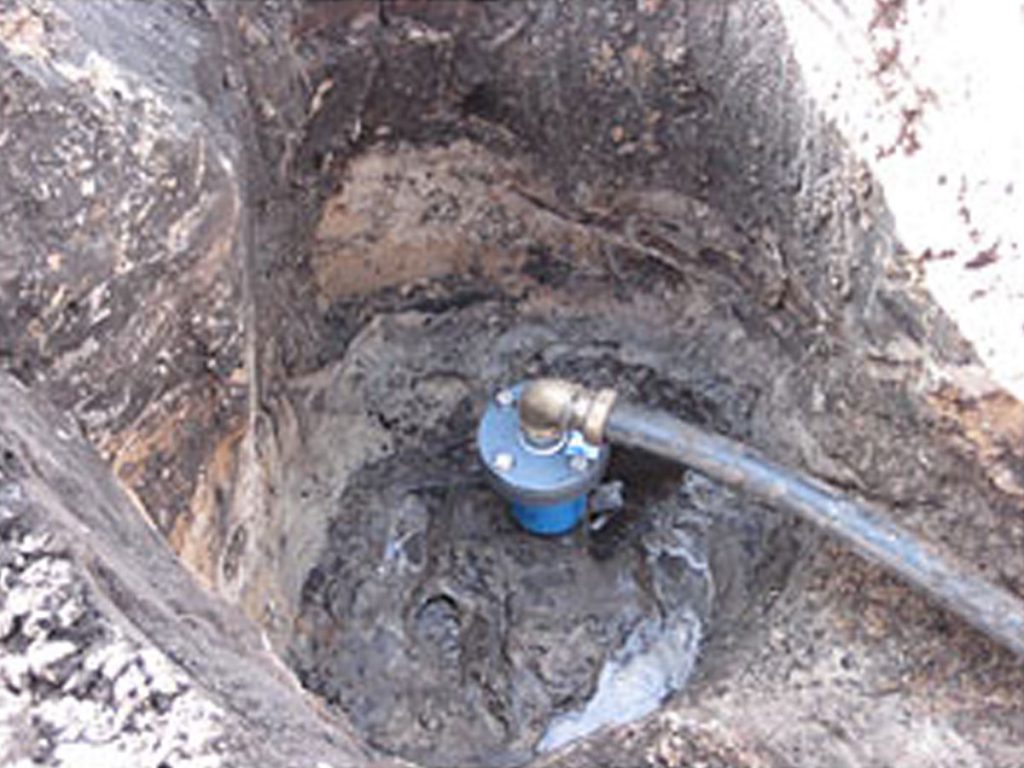 Trinkwasserbohrung der Brunnenkopf - Badde Brunnenbau